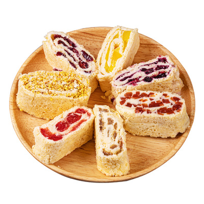 鲜奶皮子卷内蒙古特产芋泥奶皮卷