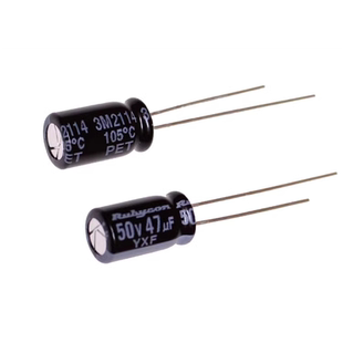 Rubycon 进口电解电容 50v47uf 6.3*11 红宝石YXF 高频低阻长寿命