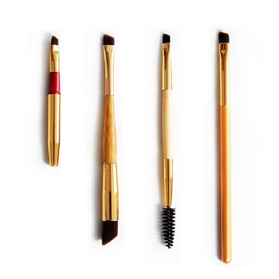 双头眉粉螺旋斜角便携初学者刷子