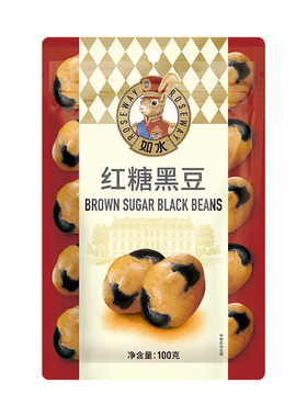 如水红糖黑豆100g×2袋坚果零食
