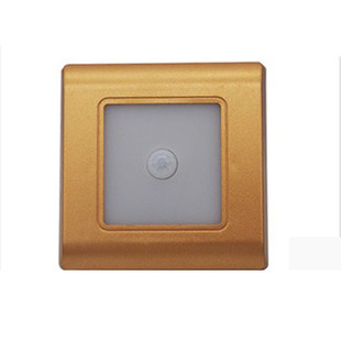 86型led地脚灯人体感应墙角灯酒店宾馆踏步踢脚灯楼梯转角小夜灯