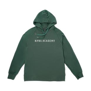 【左奇函同款】NPNG字母刺绣卫衣男女高街连帽宽松情侣休闲上衣新