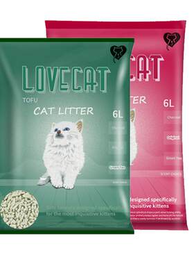 lovecat豆腐猫砂0尘除臭可冲马桶