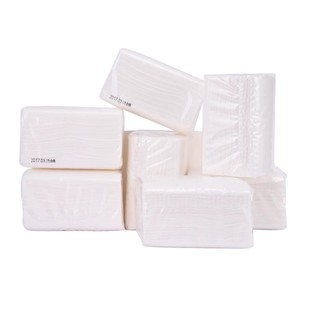 正方形小抽纸饭店餐巾纸餐厅卫生纸巾湿水小方抽纸散装抽纸实惠装