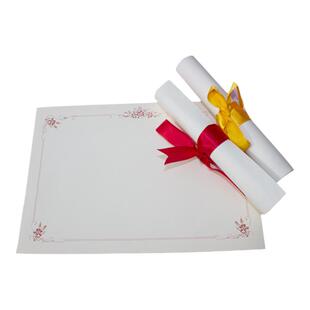 荣誉证书内页纸证书内芯8K12K16k可打印优秀员工学校奖状先进个人