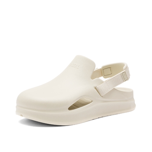 LaDoll新品足弓支撑半拖鞋手术鞋日常休闲百搭沙滩海边防水洞洞鞋