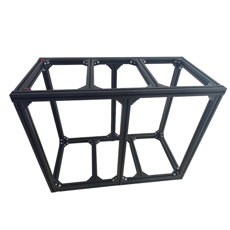 鱼缸架子铝型材鱼缸龟缸落地底柜多层组装框架强承重支架DIY定制