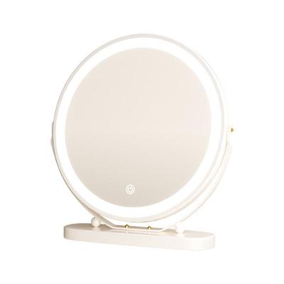 宿舍梳妆镜智能带灯台式化妆镜