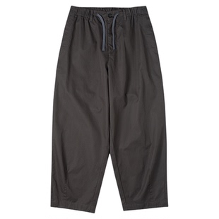 NATIVEWELL宽松轮廓九分裤supima长绒匹马棉紧致精致面料免烫抗皱