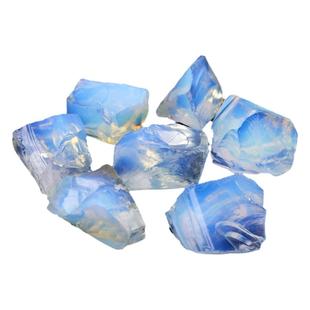 蛋白石原石块矿物石头水晶毛料摆件香薰扩香石鱼缸铺底造景装饰