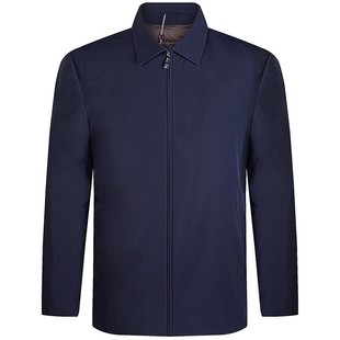 梦特娇[可卸内胆/90白鹅绒翻领夹克羽绒服男士冬季行政二合一外套