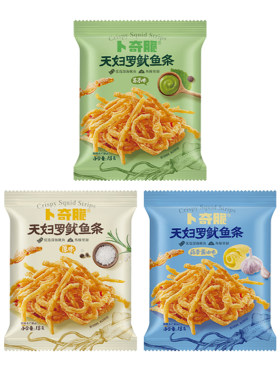 卜奇脆芥末味脆皮鱿鱼条