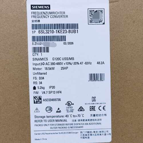 询价6SL3210-1KE23-8UB1，