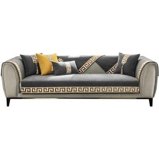 新中式红木实木沙发垫轻奢高级感防滑四季通用2025新款套罩巾盖布