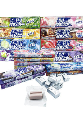 硕果口嚼糖超级星多口味软糖解馋糖果网红果味糖零食小吃休闲食品