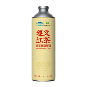 阳春白雪遵义红茶精酿啤酒1L*4瓶