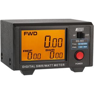纳胜NISSEI DG-503 503MAX大屏幕数位式驻波表 1.6-60 125-525MHz