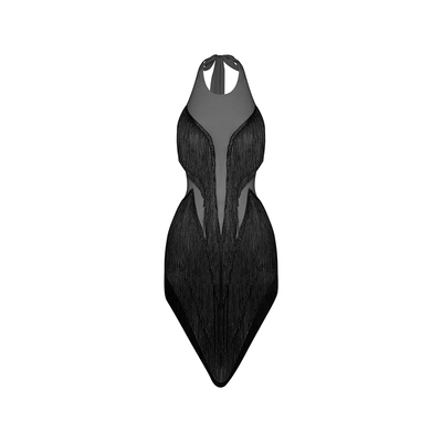 ZYM【飞鸟】连衣裙流苏新品拉丁舞练功服女三角裙型显腿长25046