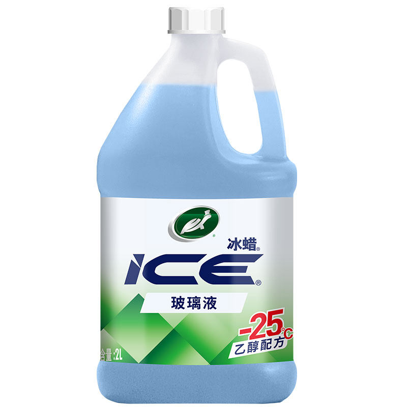 龟牌冰蜡玻璃水不含甲醇去油膜