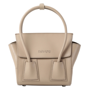 【明星同款】RABEANCO桦碧UNNI笑脸包小斜挎包女单肩牛皮手提包