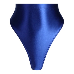 艺术体操服舞蹈服弹力紧身丝滑光泽女舍宾形体操内裤内外穿T高叉