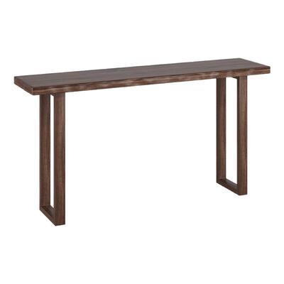 侘寂风复古实木吧台桌家用餐桌高脚桌咖啡店酒吧靠墙长条桌椅组合