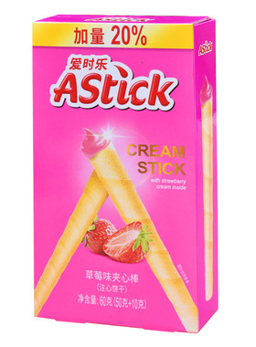 Astick爱时乐夹心棒饼干零食