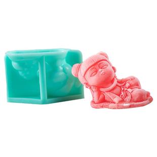 哪吒冰块模具硅胶食品级立体冰灯冰雕儿童卡通网红室外自制小号磨