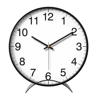 时钟摆台式座钟挂墙挂钟家用客厅现代台钟摆件桌面钟表摆放式摆钟