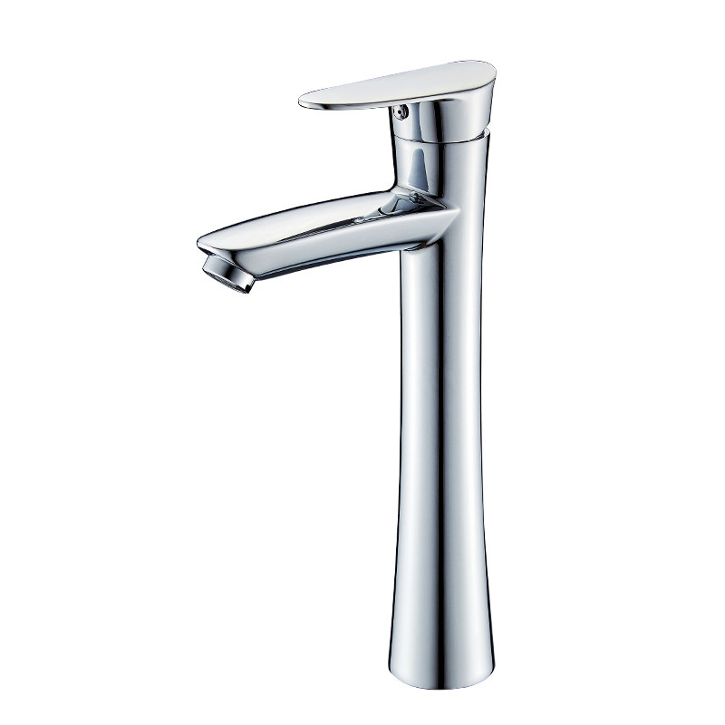 台上盆水龙头面盆龙头冷热铜单把洗脸盆洗手盆加高款浴室卫生间