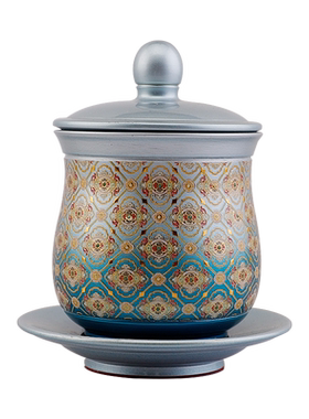 吾堂吾器纯铜家用佛堂供水杯贡杯