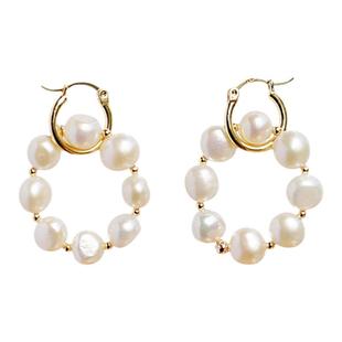 【买3免1专区】simple rituals 无瑕云朵珍珠耳环复古小众原创