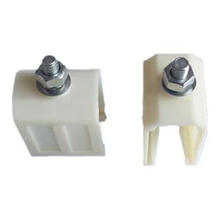 H型单极滑触线吊卡200/250/500/800/1600A吊夹/接头/滑线固定夹