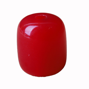 8乘11mm仿南红蜜蜡顶珠 柱子 青金桶珠 菩提手串佛珠散珠圆珠