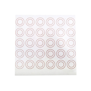 三能马卡龙硅胶垫模具烤曲奇垫烤盘垫烤箱长方形耐高温硅胶垫