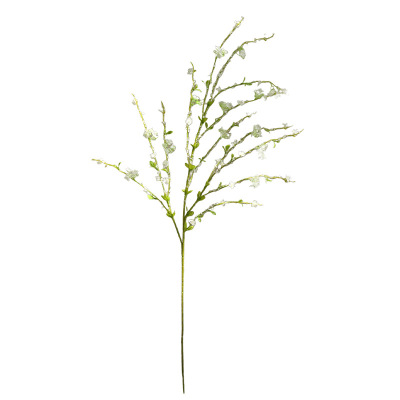 雪柳仿真绿植塑料花艺摆件高端