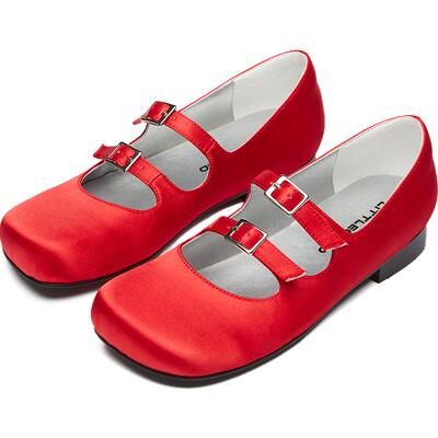 littlgood复古玛丽珍鞋