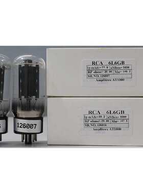议价6L6GB RCA Bottom Dual D Getter 制造 Amplitrex 测试 1 匹