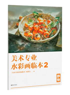 美术水彩画色彩静物临摹教程