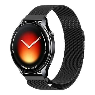 净图适用小米手表Watch5/S5/S4 Sport/Color 2/S3/S2/S1 Pro双磁吸米兰尼斯表带腕带金属eSIM表男替换22mm