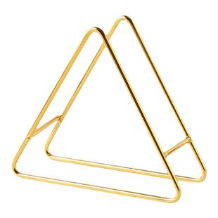 北欧风隔热垫铁艺收纳架硅胶防烫锅垫架竹垫盘垫碗垫架子创意简约