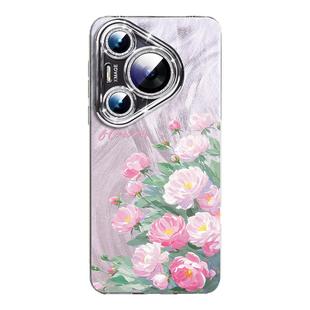 适用华为pura70手机壳pura70pro新款pura70ultra镜头全包p70羽纱壳p60女款huawei高级感60art外壳50网红40pro