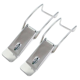 不锈钢搭扣鸭嘴扣112铁镀镍箱包长钩锁扣工业机械弹簧工具箱卡扣