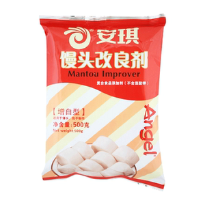 安琪增白型馒头改良剂 家用做包子面点酵母伴侣500克20袋箱装