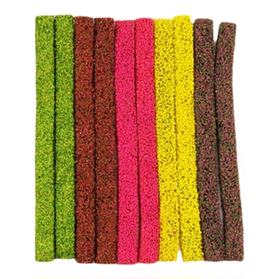 沙盘模型灌木条仿真绿植条园林景观绿化带diy材料花园造景灌木丛