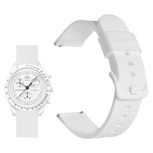 适用Swatc史努比表带联名款omega欧米茄斯沃琪磨砂硅胶带月球水星