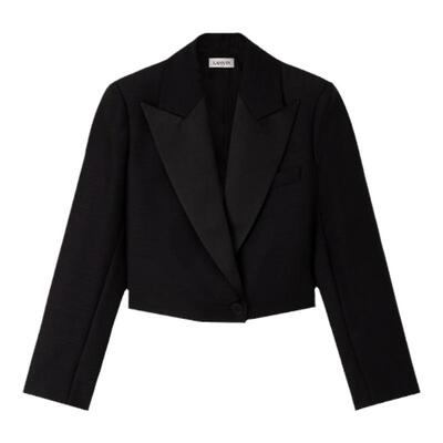 LANVIN浪凡女士短款西装外套