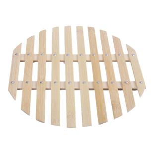 竹篦子加厚包边钢圈竹蒸片蒸笼家用竹子蒸馍热馒头篦子竹蒸架蒸垫