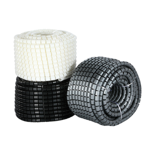 开口式PE理线管电脑线束线包线管收纳整理理线器防咬线保护套整卷