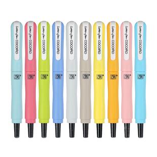 日本Kuretake吴竹美文字笔书信笔钢笔式弹性硬笔小楷抄经笔勾线笔自带墨水墨囊可换替芯小号秀丽笔